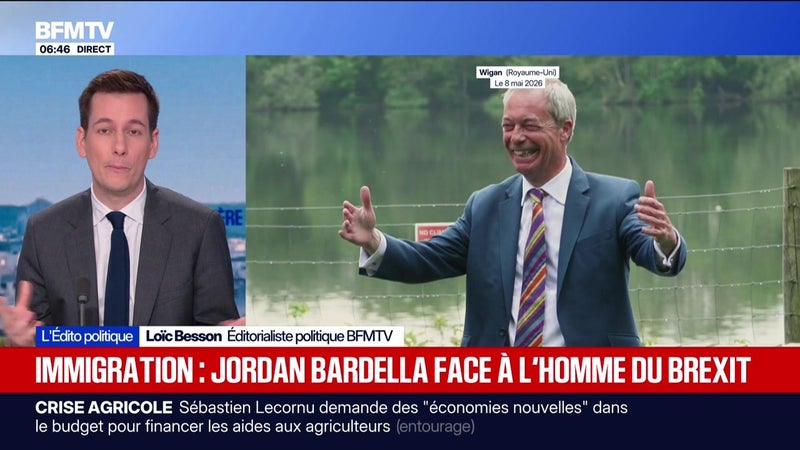Immigration : Jordan Bardella face à l'homme du Brexit - L’édito politique - 04/09