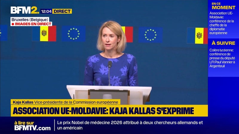 Attaques hybrides: "Le Kremlin met des vies en péril à travers l'Europe", estime la cheffe de la diplomatie européenne