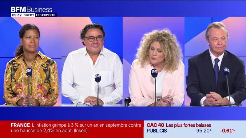 Les Experts : France, l'inflation grimpe à 3% sur un an en septembre - 30/09
