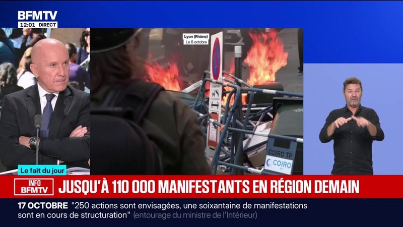 Mobilisation du 17 octobre: les services de renseignement redoutent "des actions éruptives, peu préparées et offensives"