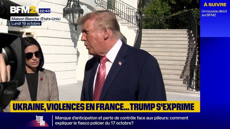 Violences: Donald Trump remet à nouveau en cause l'immigration en France