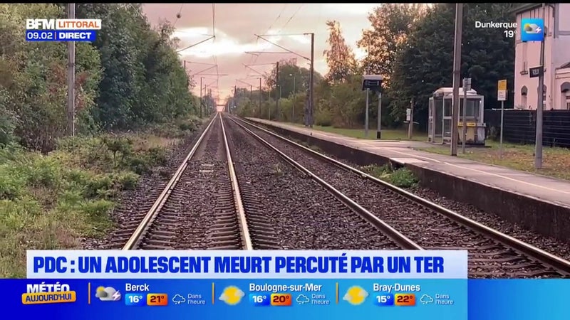 Accident mortel dimanche soir à Roeux près d'Arras : un adolescent est mort percuté par un train