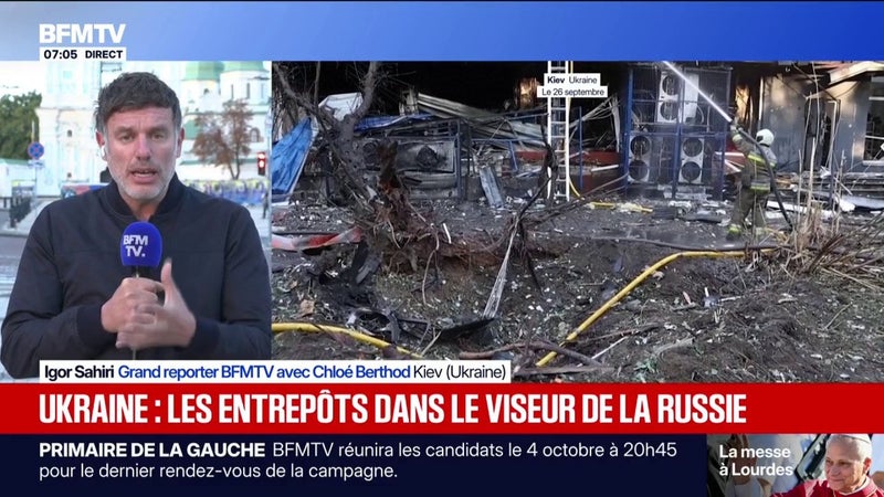 Guerre en Ukraine: les entrepôts dans le viseur de la Russie