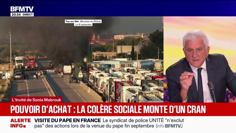 Hausse des carburants: la France "n'a plus un rond", déplore Hervé Morin, ancien ministre de la Défense