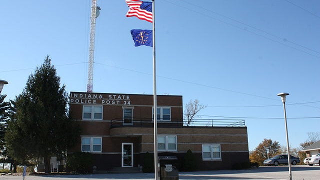 Poste de police dans l'Indiana, aux Etats-Unis (image d'illustration)