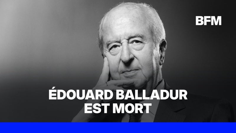 L’ancien Premier ministre Édouard Balladur est mort à l’âge de 97 ans