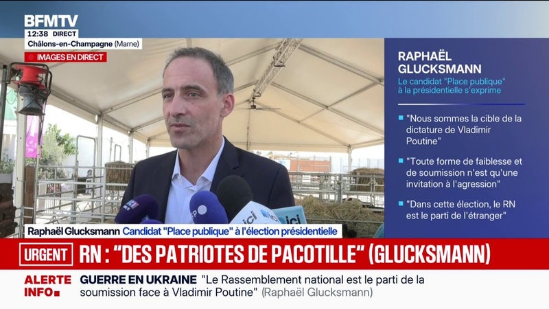 Raphaël Glucksmann, candidat "Place Publique" à la primaire de la gauche, propose de taxer "les méga-héritages"