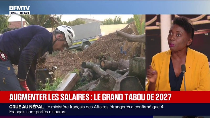 "Aujourd'hui, vivre avec le Smic ce n'est pas tenable", estime Danièle Obono (LFI)