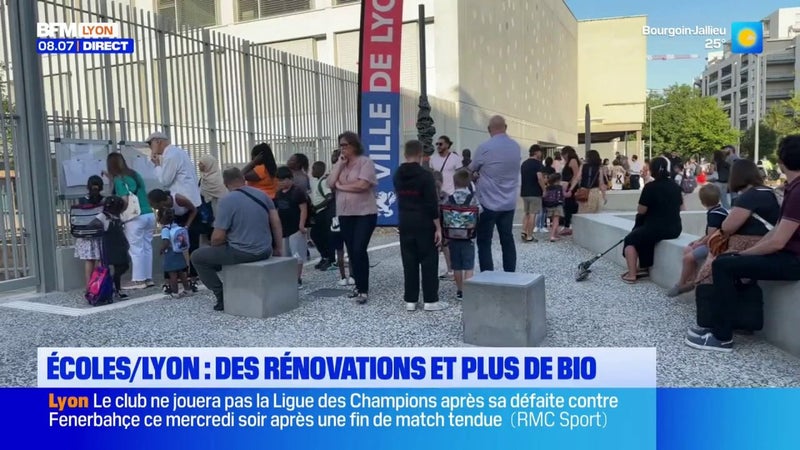 Rénovations des écoles, gratuité des fournitures scolaires, du bio : les projets de la Ville de Lyon