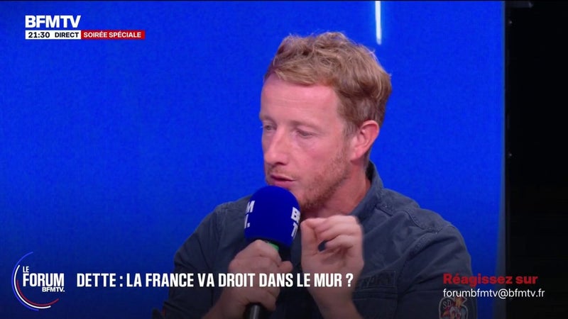 FORUM BFMTV - Dette: "Le problème, c'est qu'on n'a plus les moyens de financer notre politique", observe Étienne, agriculteur