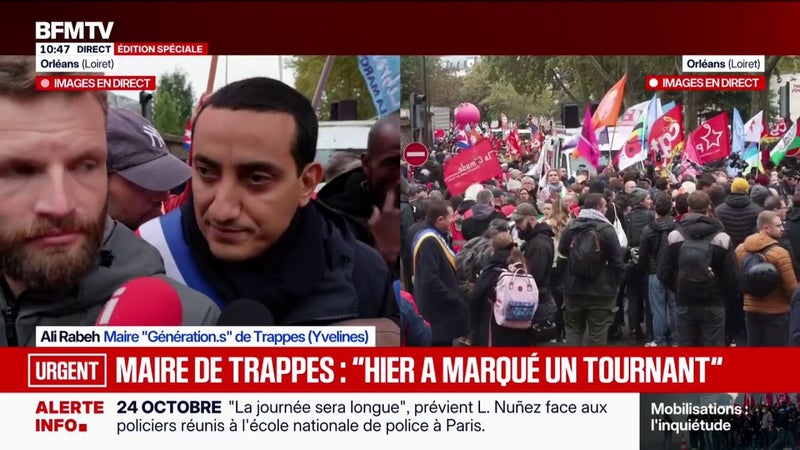 Attentat à Trappes: "Hier a marqué un tournant dans l'histoire de notre pays", estime Ali Rabeh, maire de Trappes