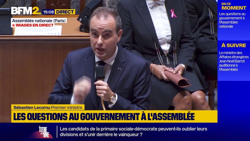 "Des accidents peuvent-ils arriver ? oui" : Sébastien Lecornu revient la politique de maintien de l'ordre face à la mobilisation lycéenne