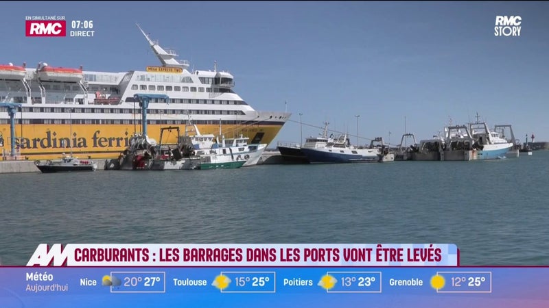 Carburants : Les barrages dans les ports vont être levés
