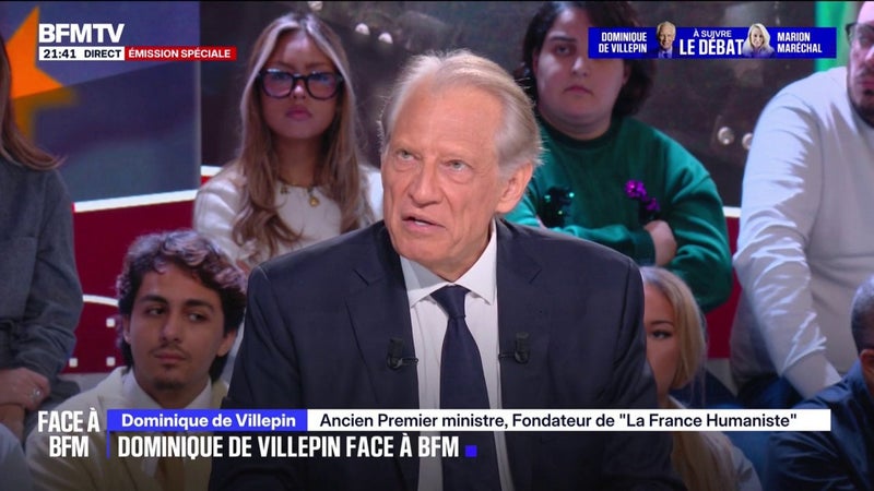 Dominique de Villepin, ancien Premier ministre, revient sur la loi Contrat première embauche qui avait suscité une mobilisation étudiante massive en 2006
