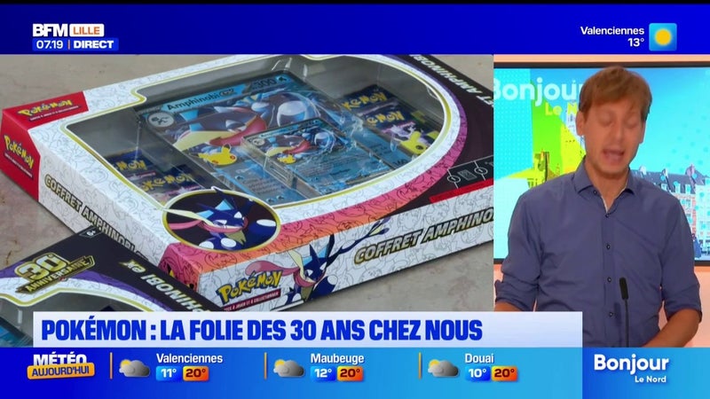 BFM Nord et Vous: les cartes pokémon ont fêté leur 30 ans ce mercredi