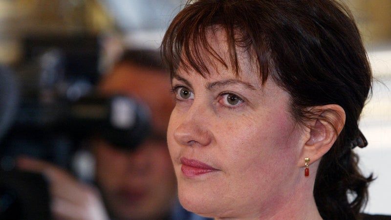 Isabelle, la fille de Christian Jambert qui a décidé de relancer l'enquête autour de la mort de son père 