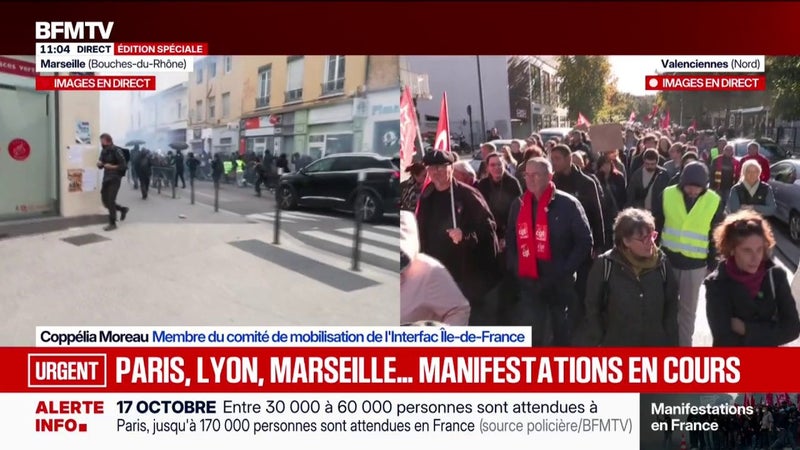 "Le gouvernement essaye d'empêcher le droit de manifester", estime Coppélia Moreau, membre du comité de l'Interfac IDF