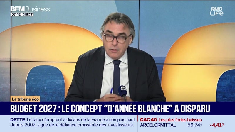 La tribune éco : Budget 2027, le concept "d'année blanche" a disparu - 02/10