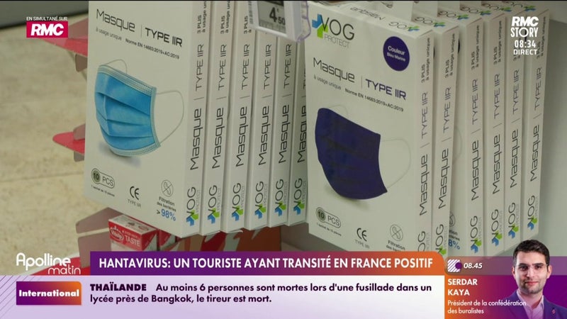 Hantavirus : un touriste ayant transité en France positif