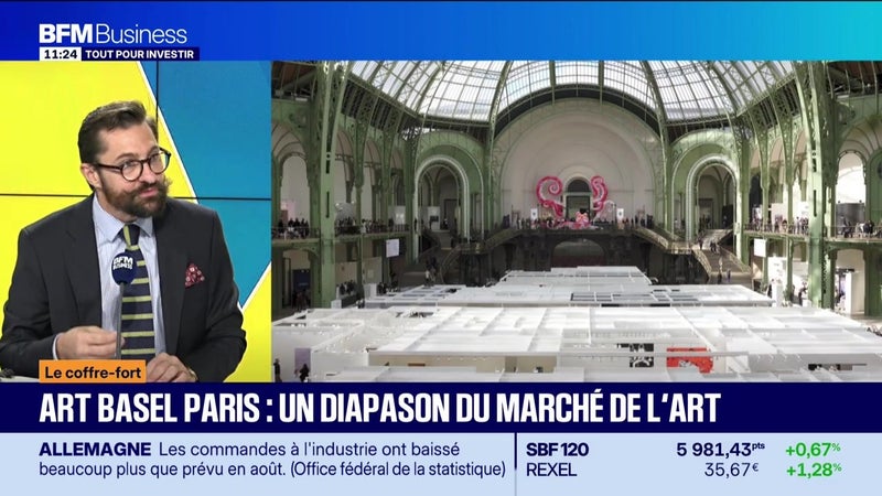 Le coffre-fort : Arnaud Dubois - Art Basel Paris, un diapason du marché de l'art - 06/10