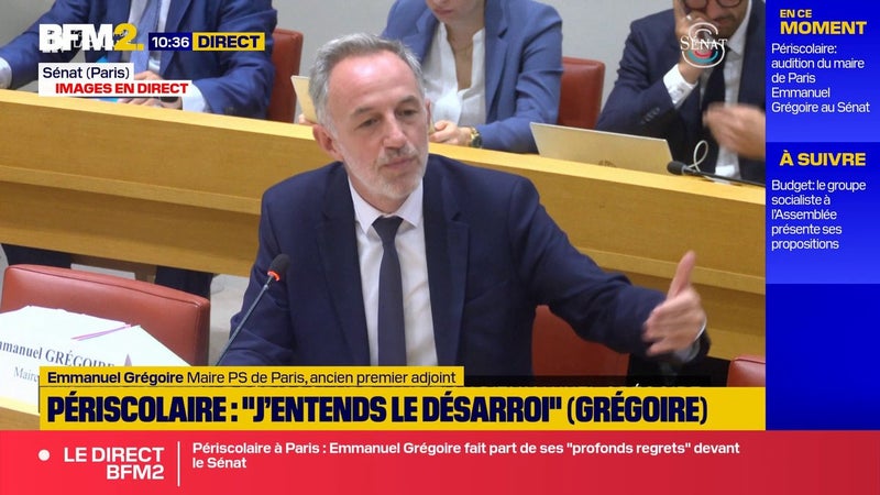 Périscolaire: "Non, on n'a pas caché des pédophiles à la Ville de Paris", se défend Emmanuel Grégoire