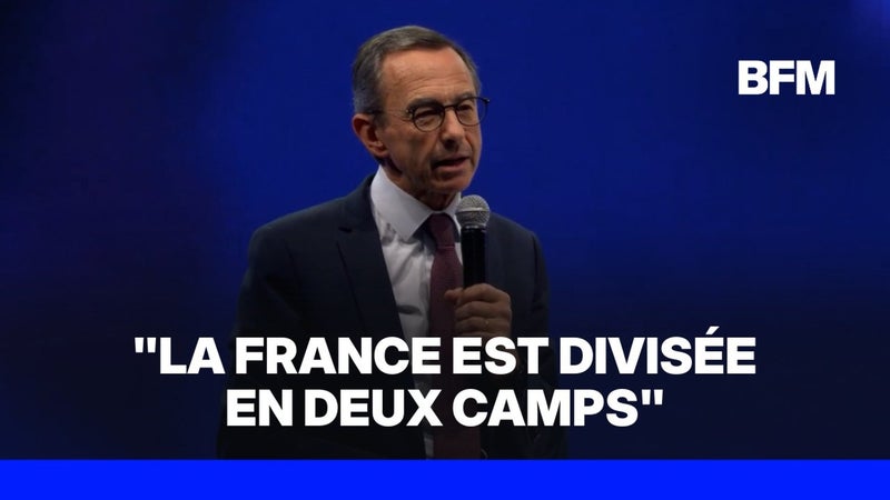 Le discours de rentrée de Bruno Retailleau, candidat "Les Républicains" à l'élection présidentielle