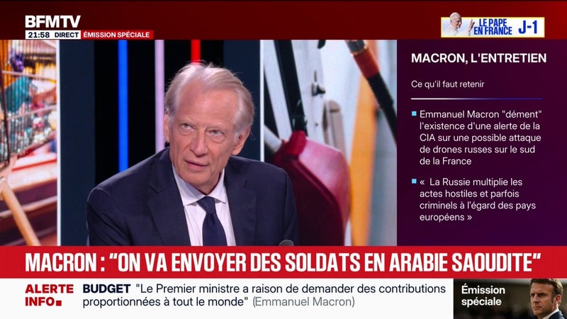 Crise sociale: “Le 'quoi qu'il en coûte', c’est d’une stupidité rare", estime Dominique de Villepin, fondateur de “La France Humaniste”