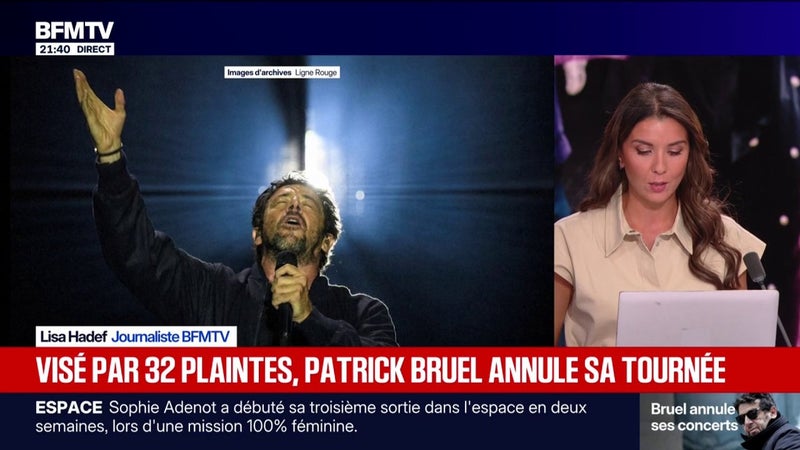 Tournée de Patrick Bruel annulée: retour sur le dossier du chanteur, visé par 32 plaintes