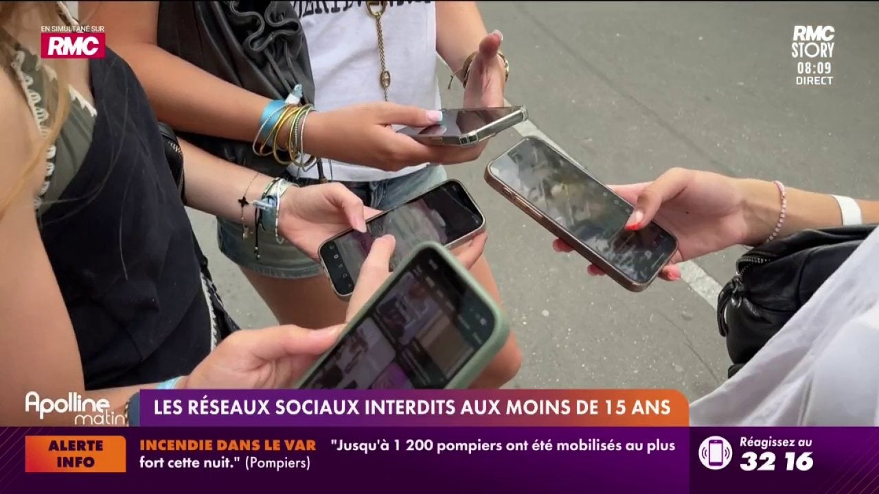 Les réseaux sociaux interdits pour les moins de 15 ans, une première en Europe
