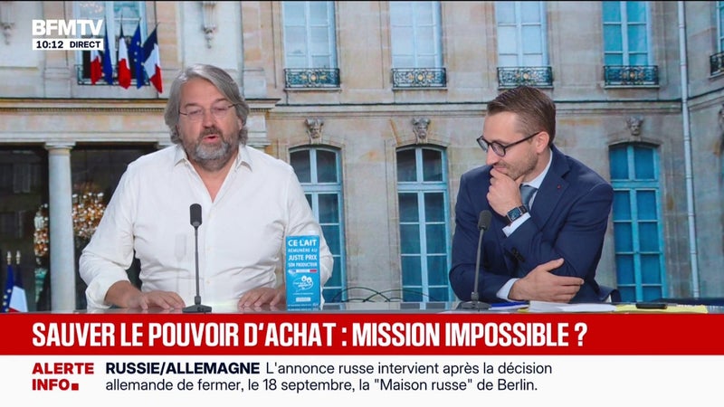 Budget: "Dites-nous où va notre argent", réclame le fondateur de "C'est qui le Patron?!"
