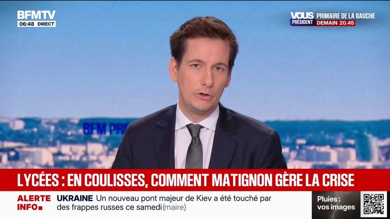 L'ÉDITO POLITIQUE - Blocages des lycées: comment Matignon gère la crise
