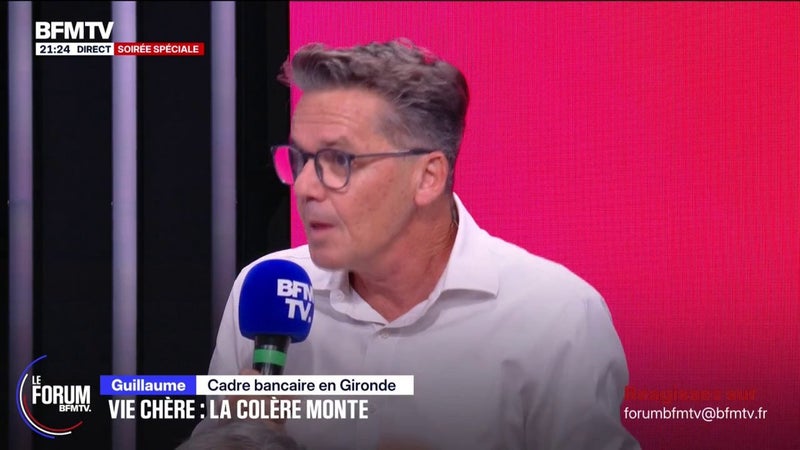 FORUM BFMTV - Pouvoir d'achat: Guillaume, cadre bancaire, estime que les personnalités politiques "ont fait n'importe quoi"