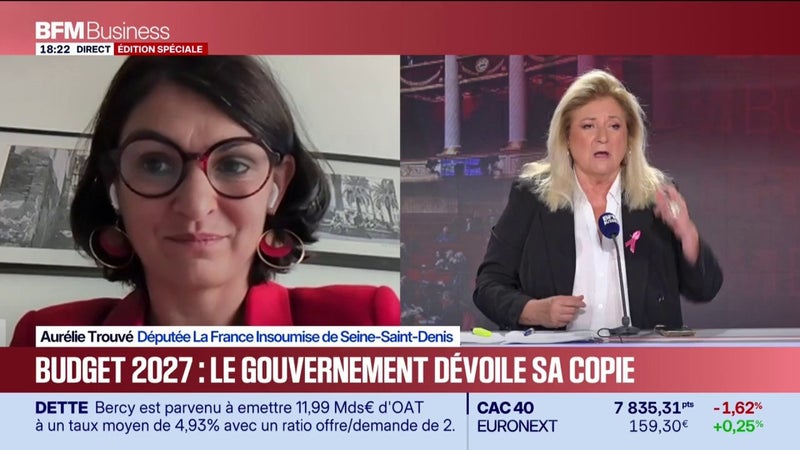 Budget 2027 : « Si ce budget passe, c’est catastrophique pour la France », affirme A.Trouvé (LFI)