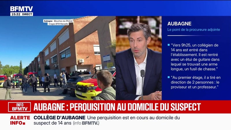 INFO BFMTV. Une perquisition en cours au domicile du suspect mineur
