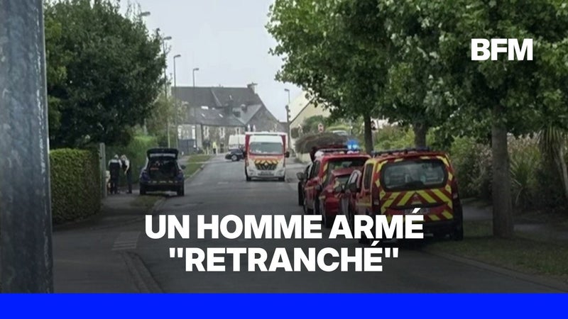 Une femme retrouvée morte dans le Finistère, un homme armé actuellement "retranché"