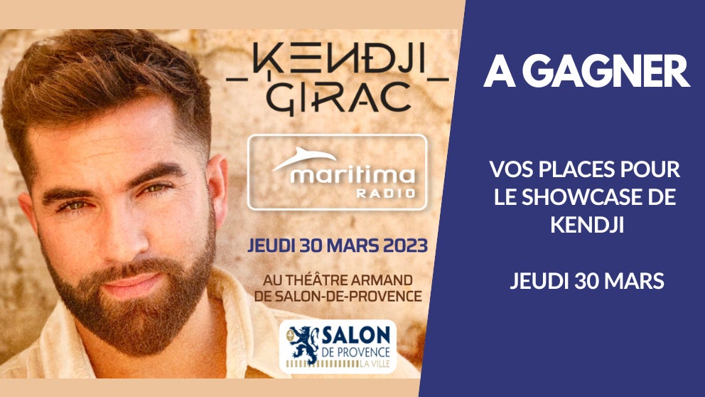 A gagner : vos places pour le showcase de Kendji