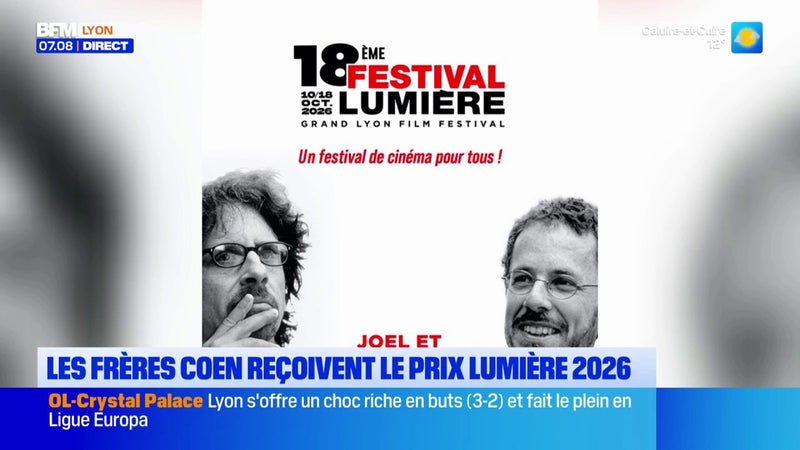 Les frères Coen reçoivent ce soir le Prix Lumière 2026
