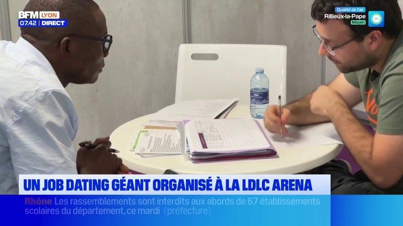 Un job dating géant organisé à la LDLC Arena