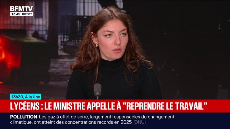 Manon Moret (Unef): "La mobilisation va reprendre (...) Les mesures qui ont été annoncées sont insuffisantes"