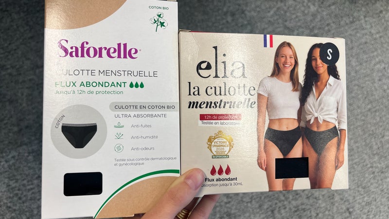 "Je n'étais pas au courant": les culottes menstruelles censées être remboursées à partir de ce jeudi, les pharmacies pas toujours informées