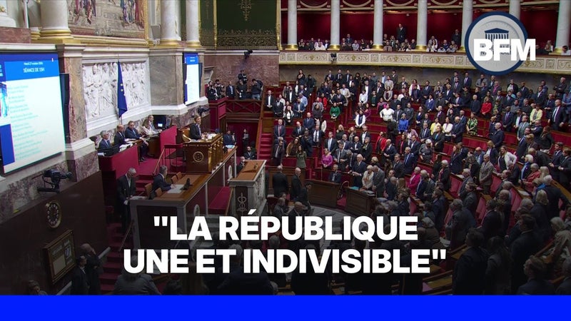 "La haine raciste lui a volé cet avenir": l'Assemblée nationale rend un hommage aux victimes de l'attentat raciste commis dans les Yvelines