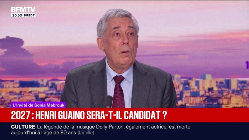 "Pas de bulletin Jean-Luc Mélenchon et probablement pas Marine Le Pen", déclare Henri Guaino