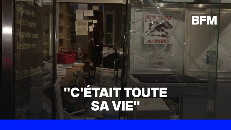 Dégradation du 24 octobre: une bijouterie saccagée et pillée à Marseille