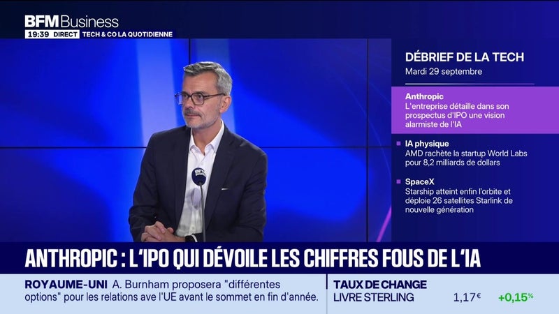 Anthropix : L'IPO qui dévoile les chiffres fous de l'IA - 29/09