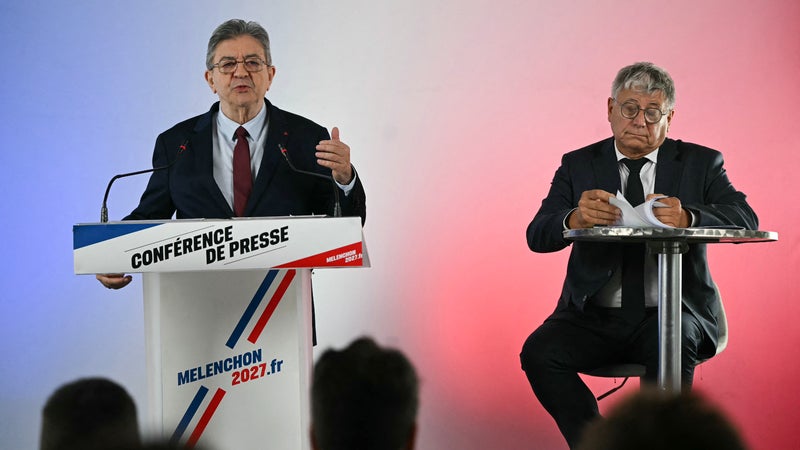 82 milliards d'euros de dépenses nouvelles pour 106 milliards de recettes supplémentaires: Jean-Luc Mélenchon dévoile son contre-budget pour réduire le déficit de 25 milliards d'euros en 2027