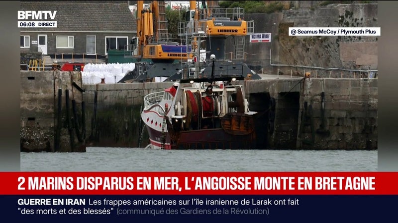 Un chalutier français fait naufrage dans la Manche, deux marins disparus