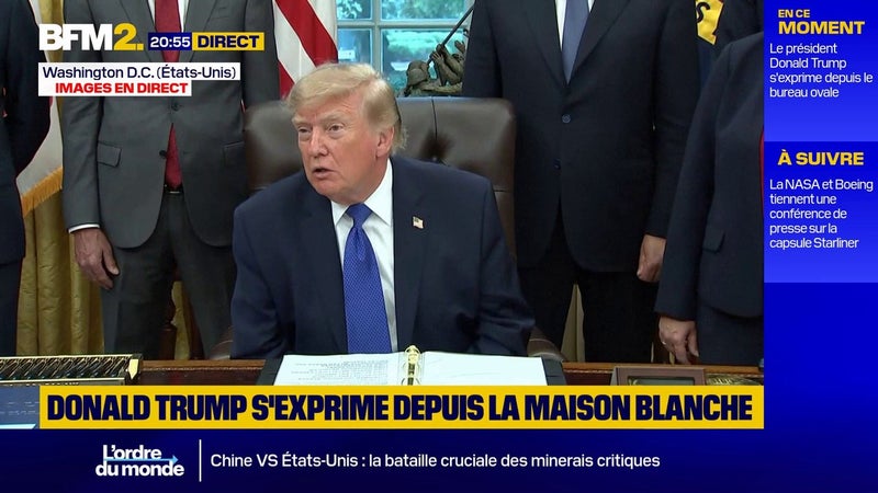 Projet d'attaque au Royaume-Uni: "Je n'aurais pas libéré les suspects", regrette Donald Trump, qui estime que cette tentative avortée est "peut-être" liée à la situation en Iran