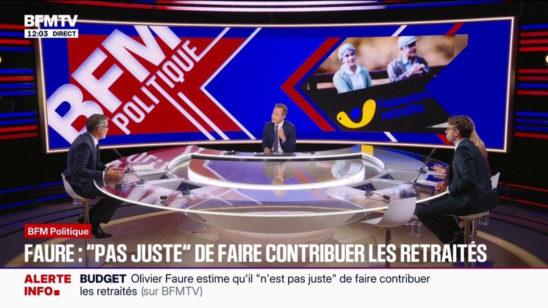 Budget: "Le déficit n'est pas tombé du ciel", affirme Olivier Faure, Premier secrétaire du Parti socialiste et candidat à la primaire Socialiste