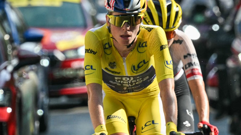 Demi Vollering lors de la 9e etape du Tour de France Femmes le 9 aout 2026 2330393
