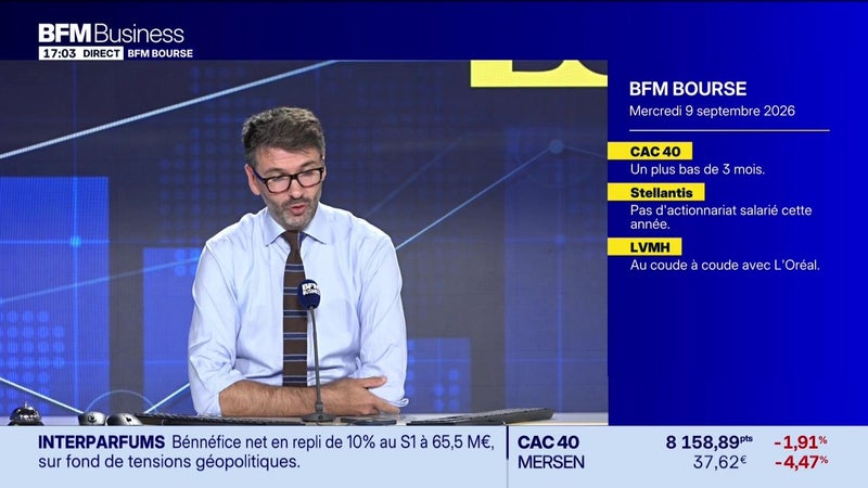 BFM Bourse - Mercredi 9 septembre